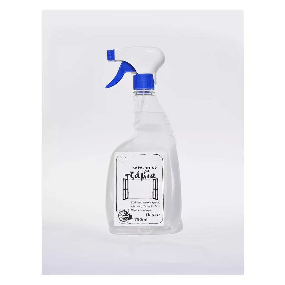 Σπρέι Καθαριστικό Τζαμιών Φυσικό 750ml