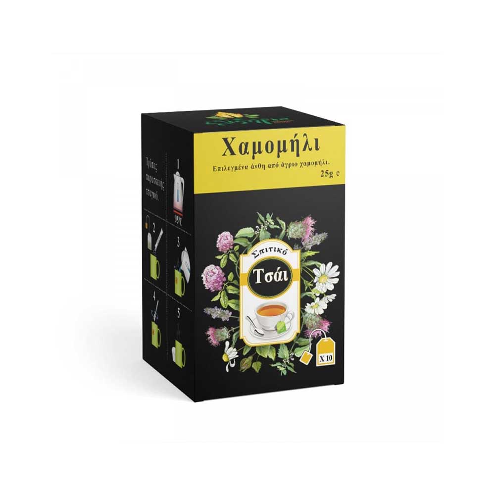 Τσάι-Χαμομήλι---10-φακελάκια Τσάι "Χαμομήλι" - 10 φακελάκια
