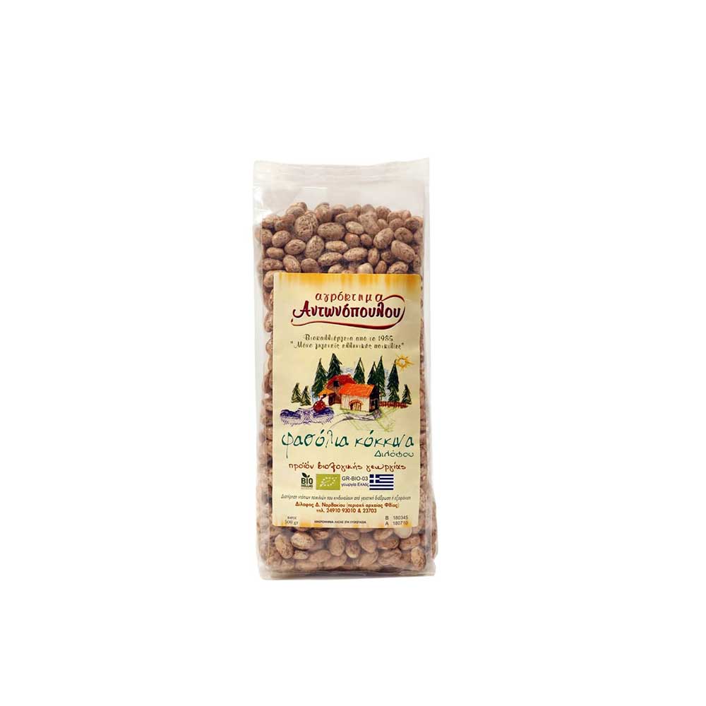 Φασόλια κόκκινα μπαρμπουνοφάσουλα (500g)