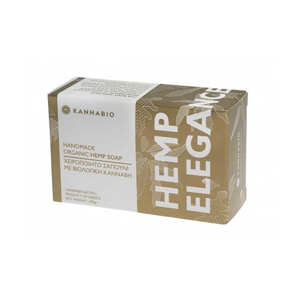 Χειροποίητο Σαπούνι με Βιολογική Κάνναβη Elegance (105g)